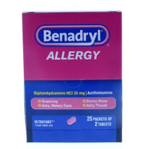 BENADRYL ALLERGY 25CT