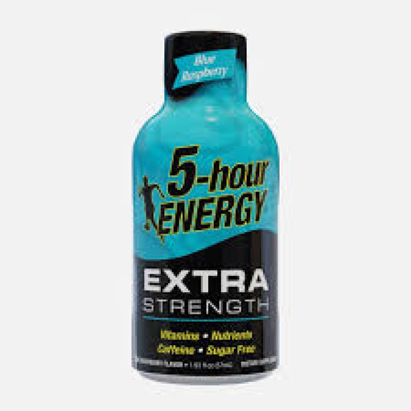 5-Hour Energy Shots Extra Strength Blue Raspberry