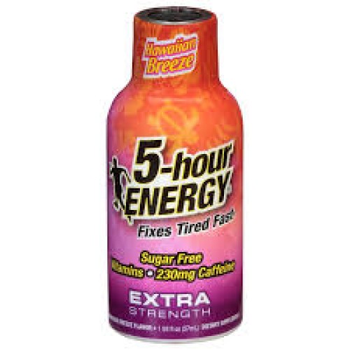 5-Hour Energy Shots Extra Strength Hawaiian Breeze