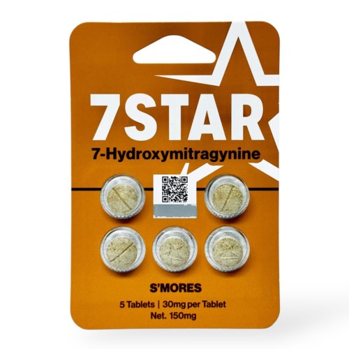 7 STARZ 7-HYDROXYMITRAGYNINE 30MG / TAB 5 CT