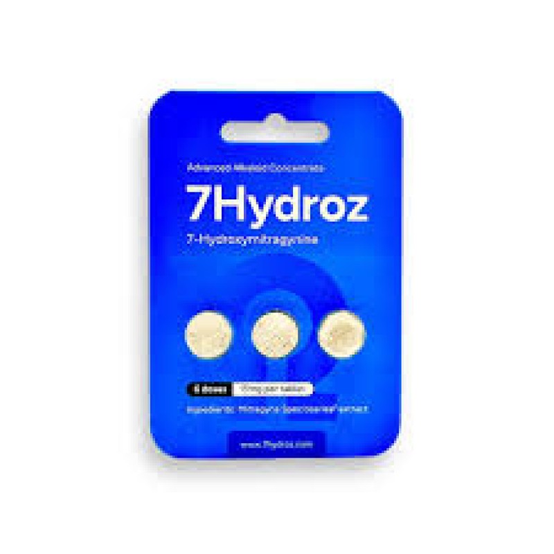 7 HYDROZ HYDROXYMITRAGYNINE KRATOM  3 CT