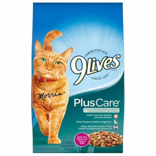 9 Lives plus Care Cat Food