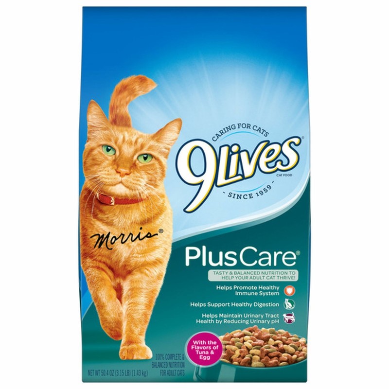 9 Lives plus Care Cat Food