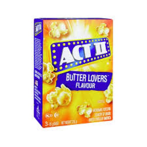 ACT II POPCORN BUTTER LOVERS