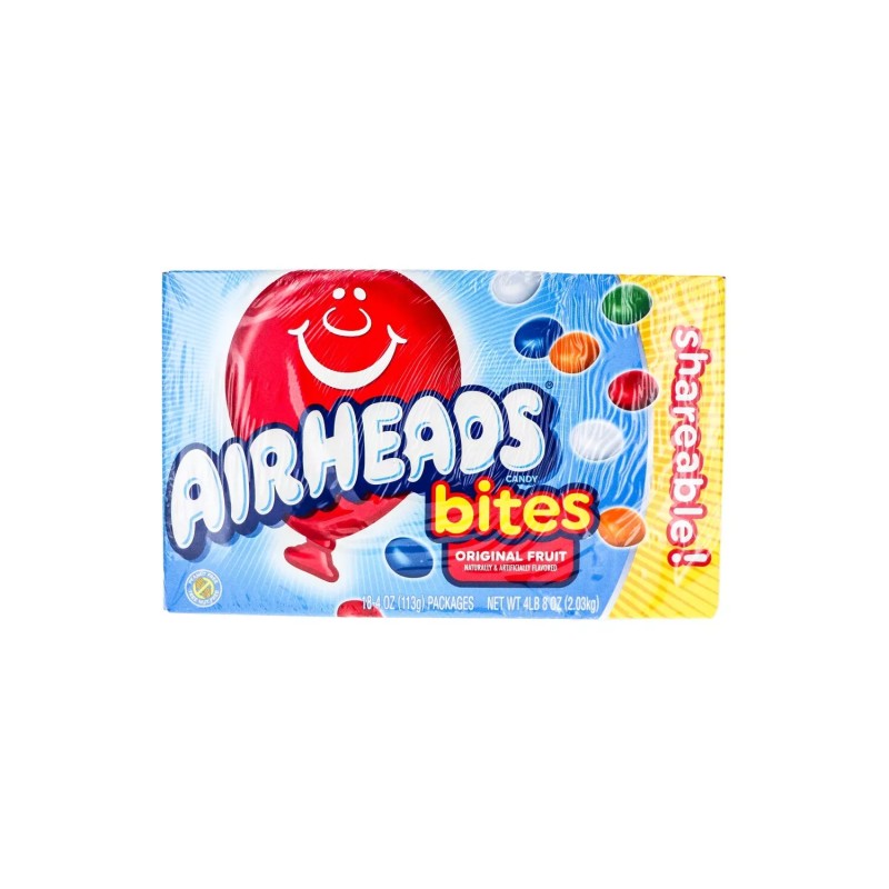 AIRHEADS KING SIZE FRUIT BITES 18/4oz