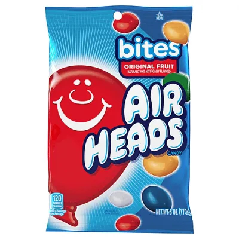 AIRHEADS ORIGINAL FRUIT BITES 6oz
