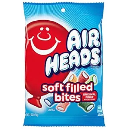 AIRHEADS SOFT FILLED BITES 6oz