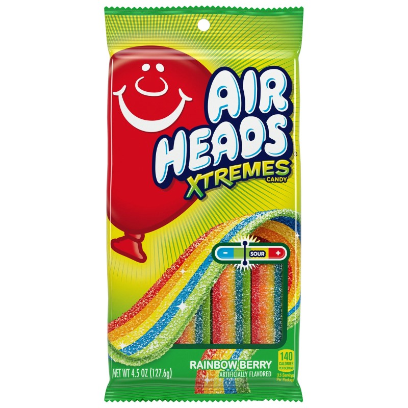 AIRHEADS XTREME RAINBOW BERRY BELTS 4.5oz