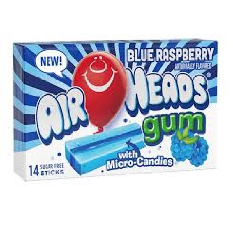 AIRHEADS BLUE RASPBERRY 12/14pcs