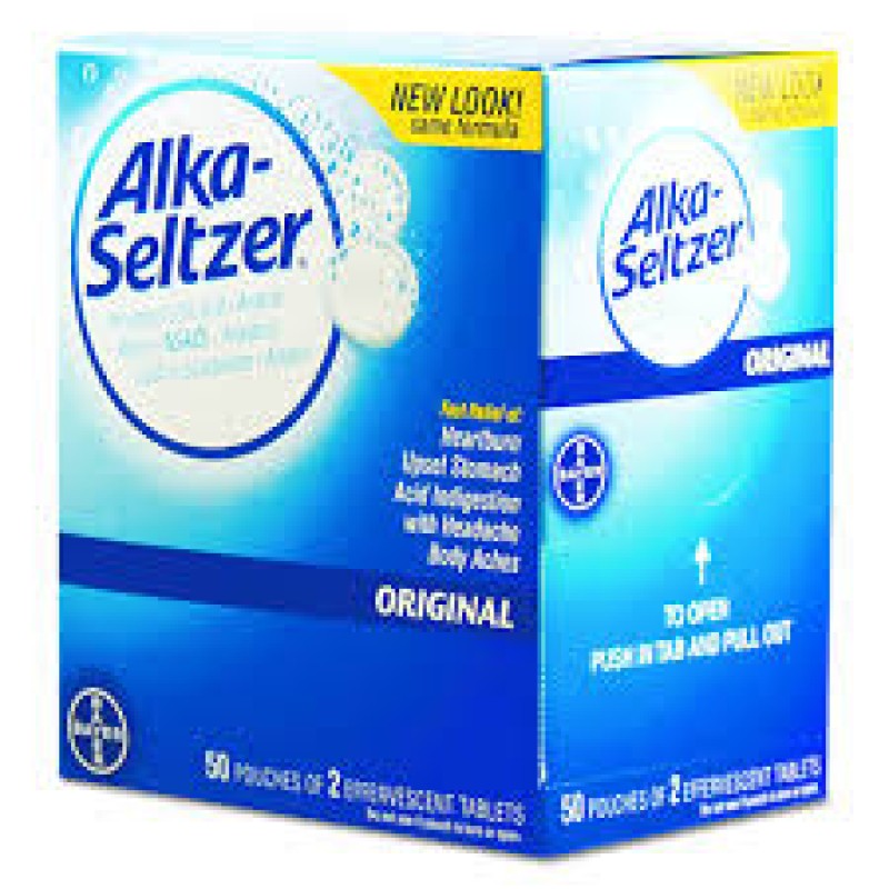 ALKA SELTZER ORIGINAL 50CT