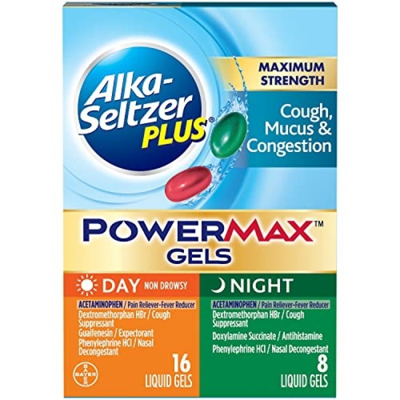 ALKA-SELTZER PLUS NIGHT COLD & FLU 6pk
