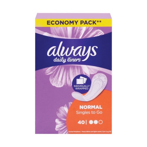 ALWAYS DAILY LINERS UNSCENTED