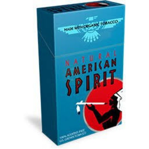 AMERICAN SPIRIT ORGANIC TURQUOISE KINGS BOX 10/20pk