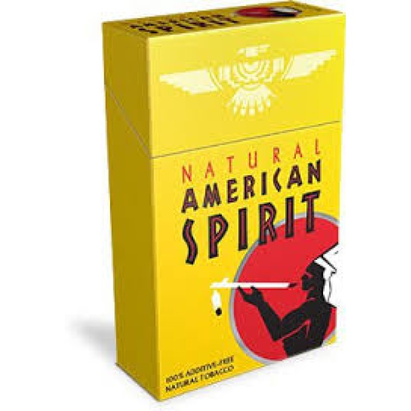 AMERICAN SPIRIT YELLOW KINGS BOX 10/20pk