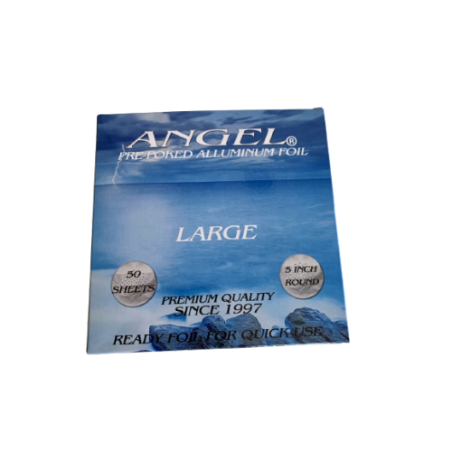 ANGEL PRE-POKED ALLUMINUM LARGE 5 IN ROUND