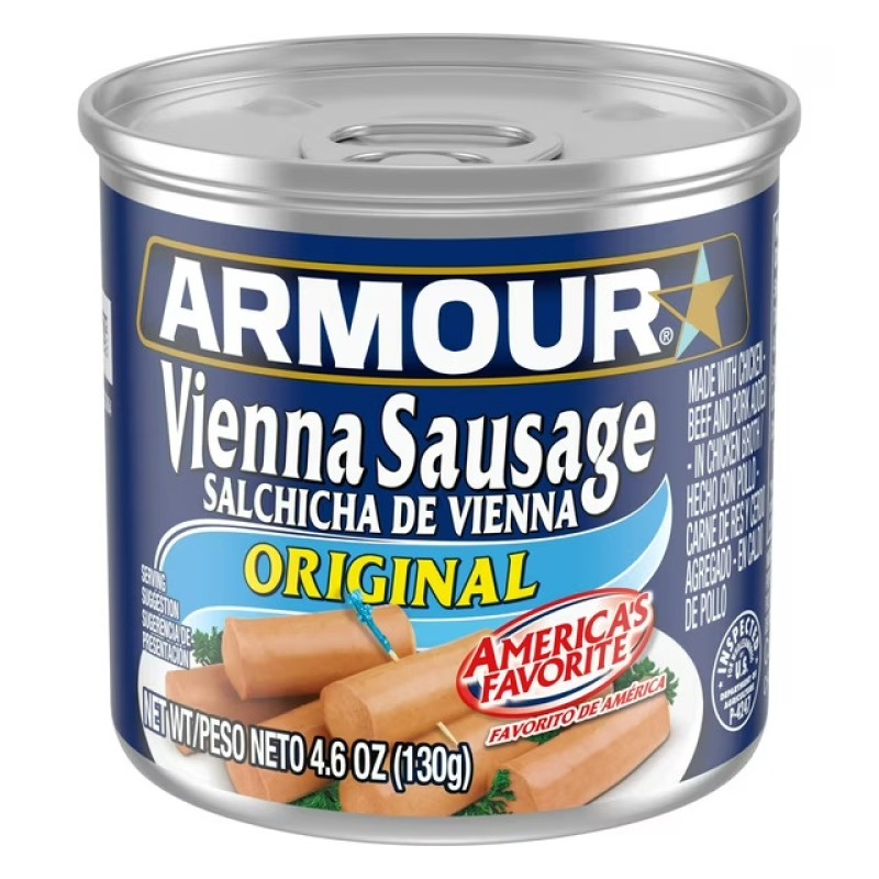 ARMOUR VIENNA SAUSAGE ORIGINAL 4.6 OZ