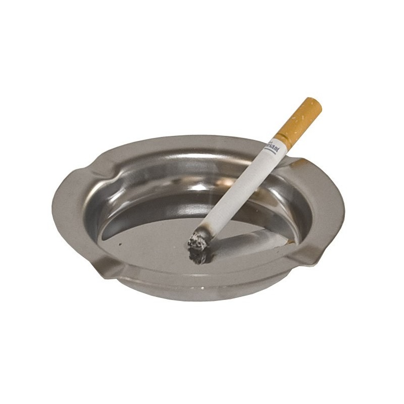 ASHTRAY METAL MIX / PLATE ROUND