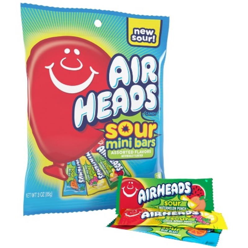 Air Heads Sour Mini Bars