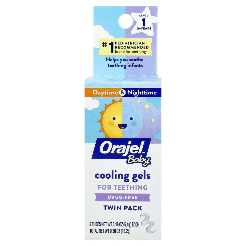 BABY ORAJEL NON-MEDICATED COOLING GEL 0.18oz
