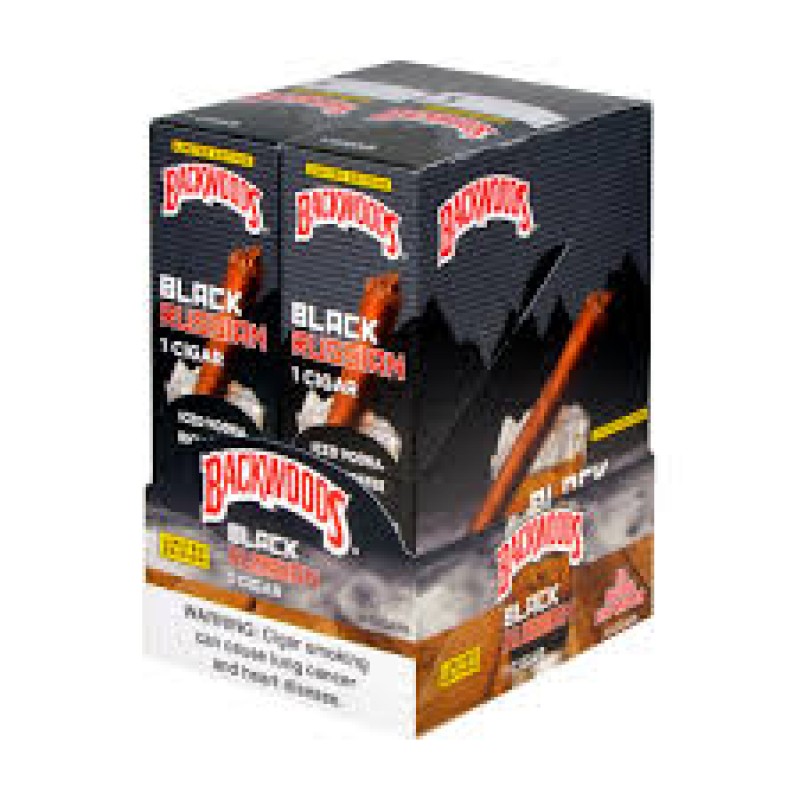 BACKWOODS BLACK RUSSIAN 24 CIGARS