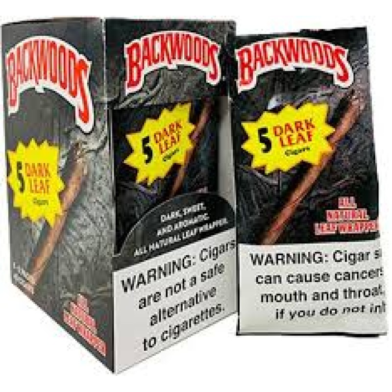 BACKWOODS DARK LEAF 5 CIGARS