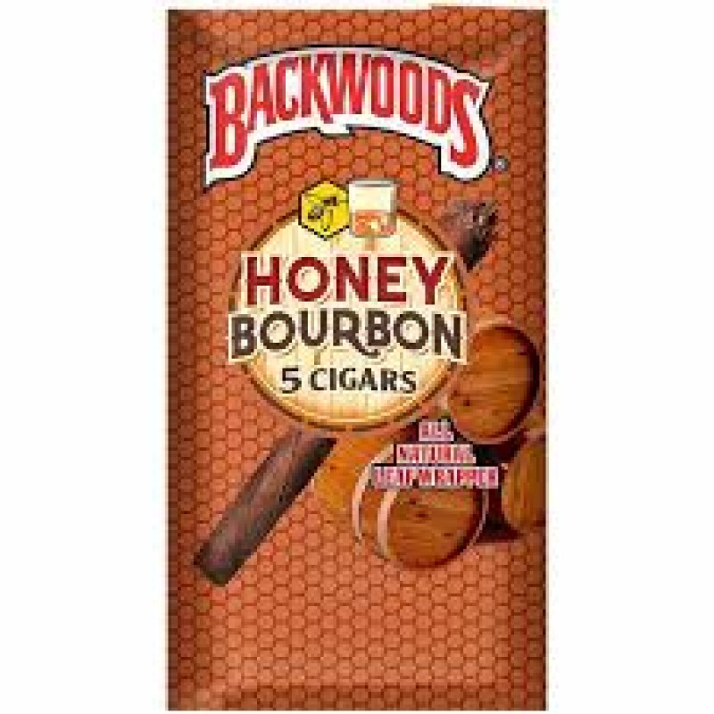 BACKWOODS HONEY BOURBON 5 CIGARS