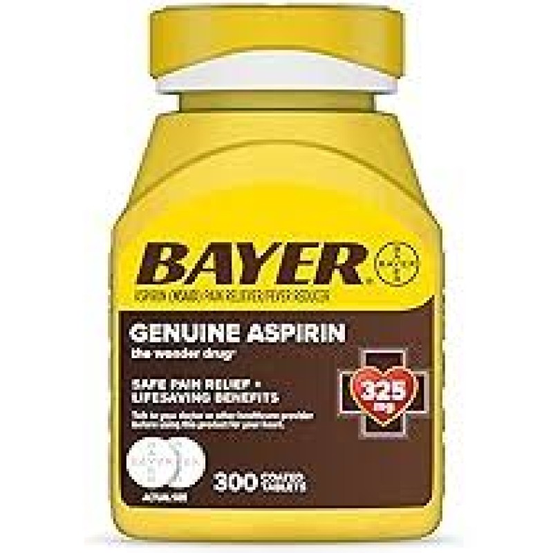 BAYER GENUINE ASPIRIN 325MG