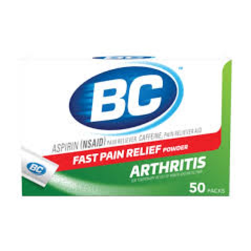 BC 6 FAST PAIN RELIEF POWDER ARTHRITIS GREEN