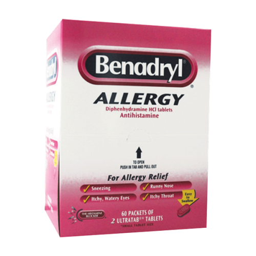 BENADRYL 2CT SINGLE BLISTER