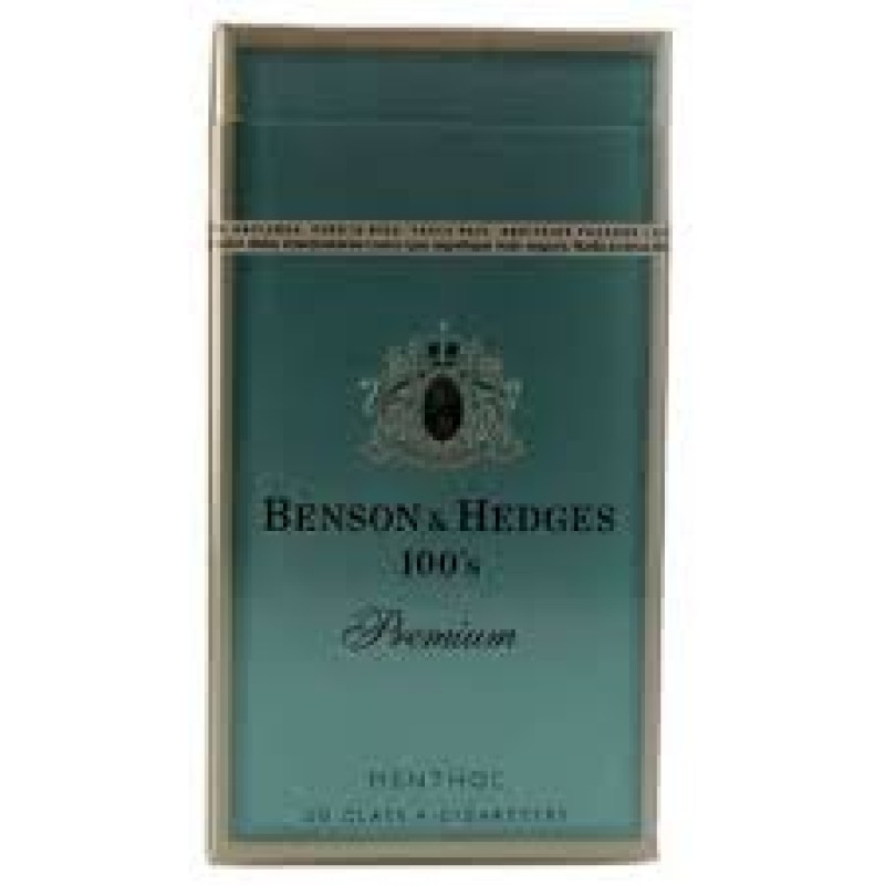 BENSON & HEDGES MENTHOL 100 BOX 10/20pk
