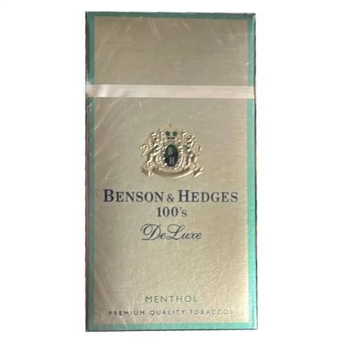 BENSON & HEDGES MENTHOL DELUXE 100 BOX 10/20pk