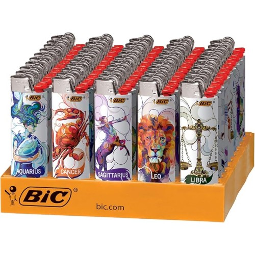 BIC LIGHTER ASTROLOGY SPECIAL BIG 50CT