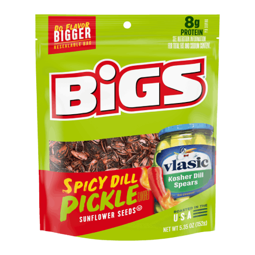 BIGS SEED SPICY DILL PICKLE 12CT/5.35OZ