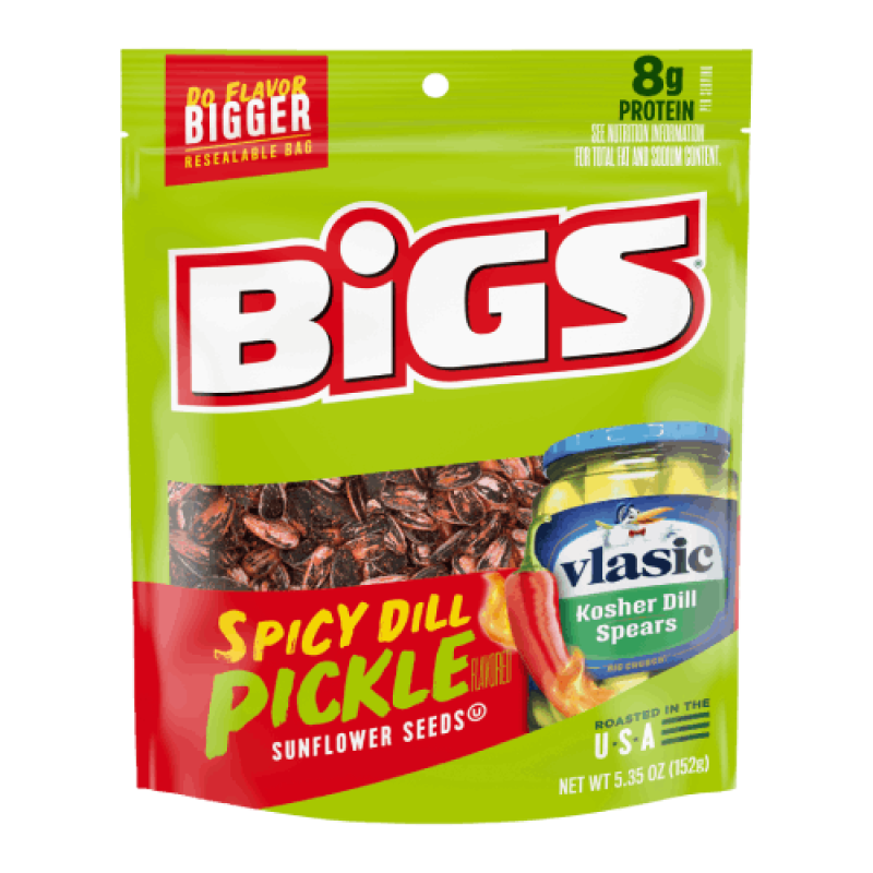 BIGS SEED SPICY DILL PICKLE 12CT/5.35OZ