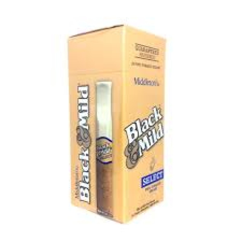 BLACK & MILD SELECT PT 25 CT
