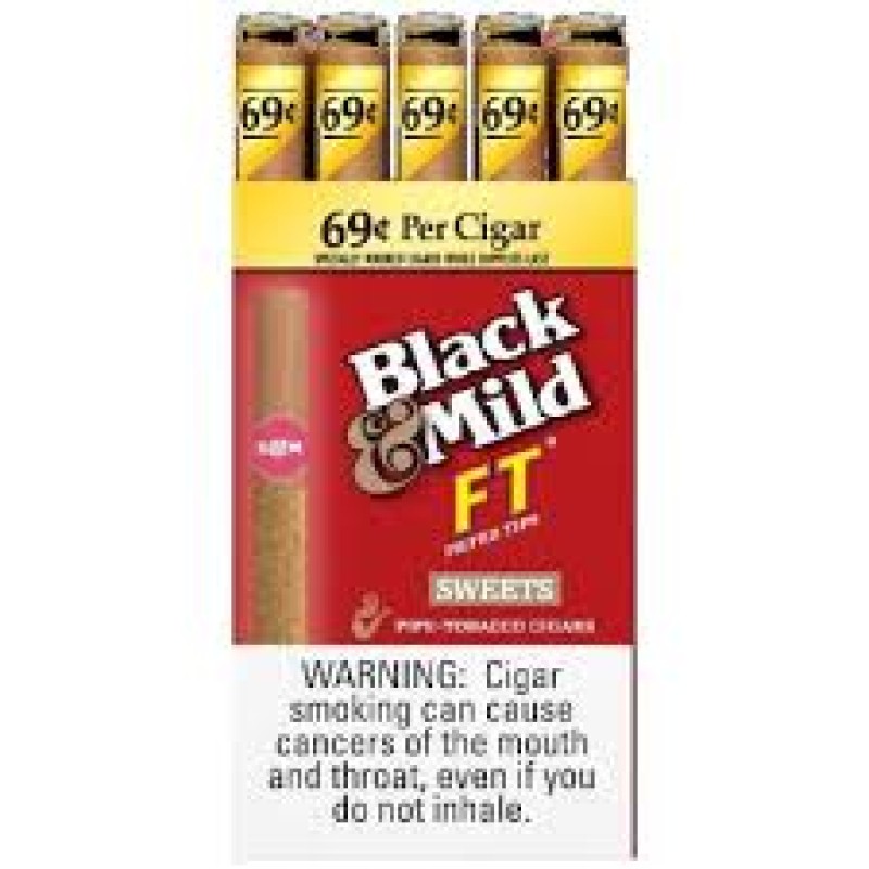 BLACK & MILD SWEET FT 25 CT 69C