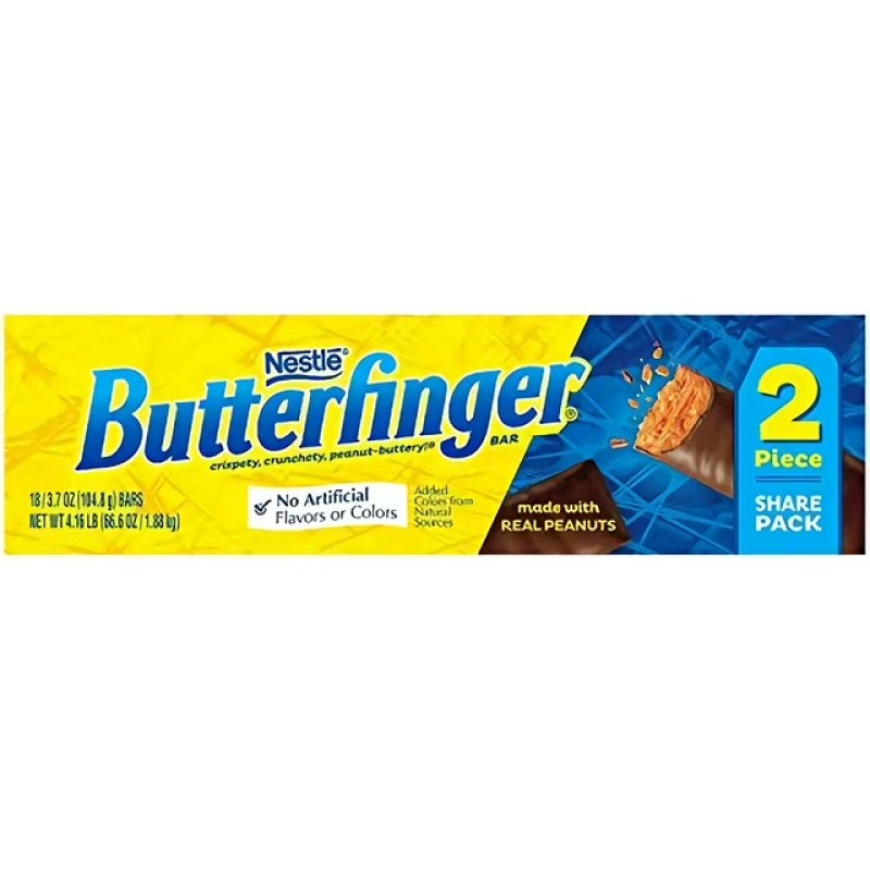 BUTTERFINGER 2PC 18 CT
