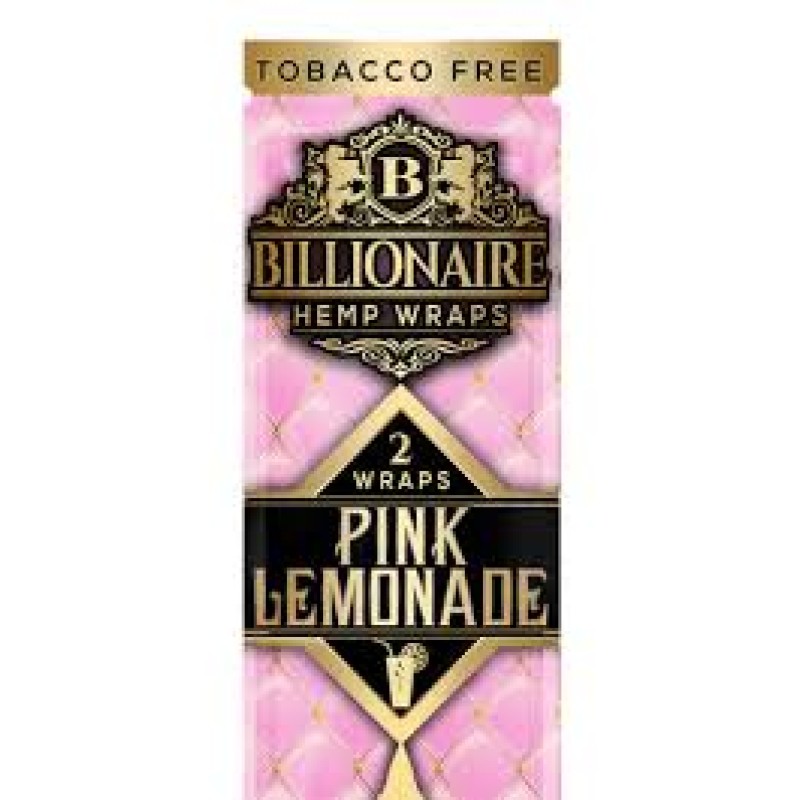 Billionaire Pink Lemonade Hemp Wraps