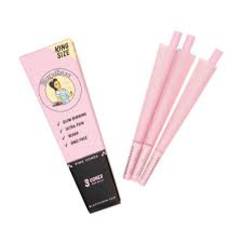 Blazy Susan PINK CONES KING SIZE