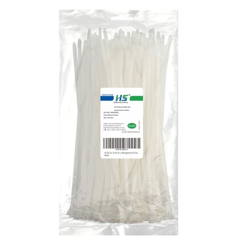 CABLE TIE NYLON WHITE MEDIUM