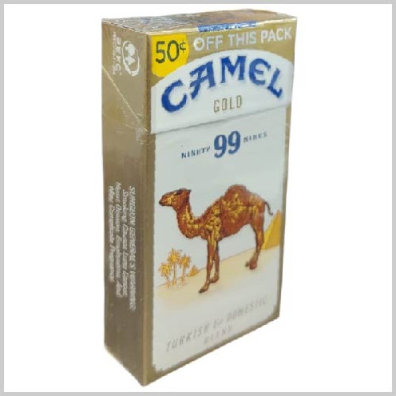 CAMEL 99s GOLD BOX 10/20pk $ 0.50 OFF