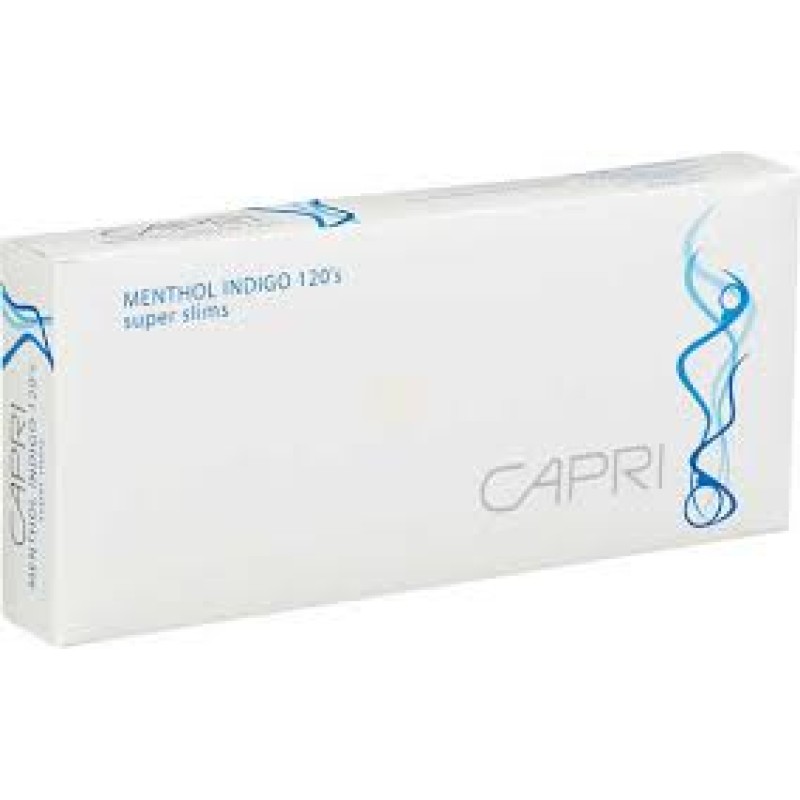 CAPRI MENTHOL INDIGO 120 BOX 10/20pk