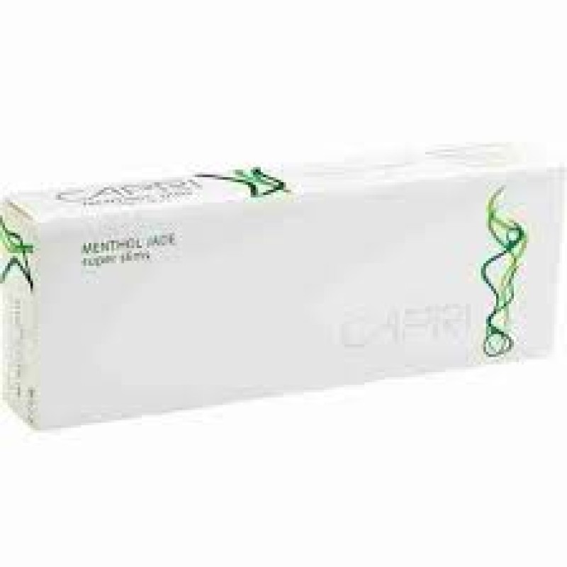 CAPRI MENTHOL JADE SUPER SLIM 10/20pk