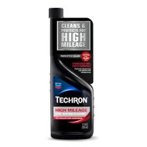 CHEVRON TECH HIGH MILE 12 OZ FUEL SYSTEM CLEANER