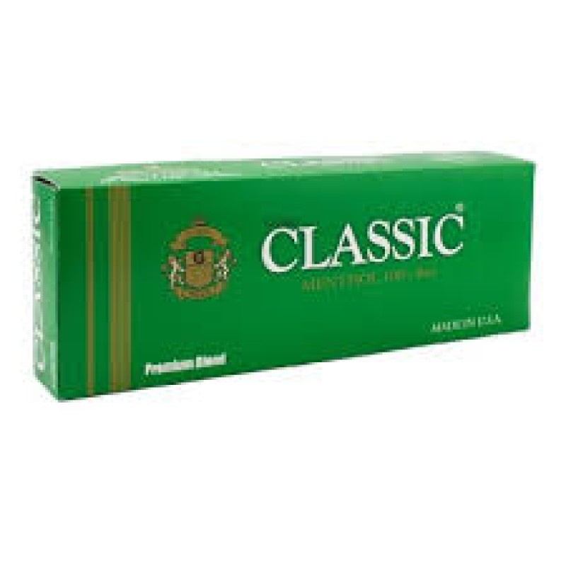 CLASSIC MENTHOL 100 BOX 10/20pk
