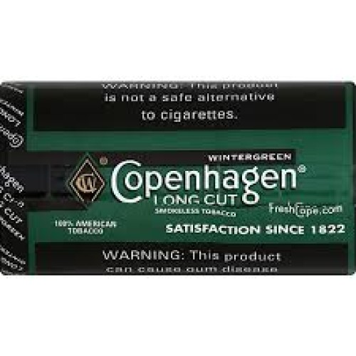 COPENHAGEN LONG CUT WINTERGREEN 5CT