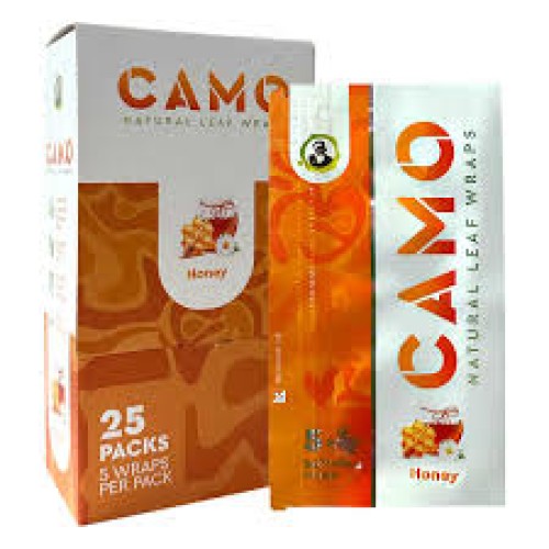 Camo Natural Leaf Wraps Honey