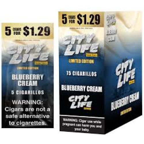 City Life BlueBerry Cream 5For $1.29