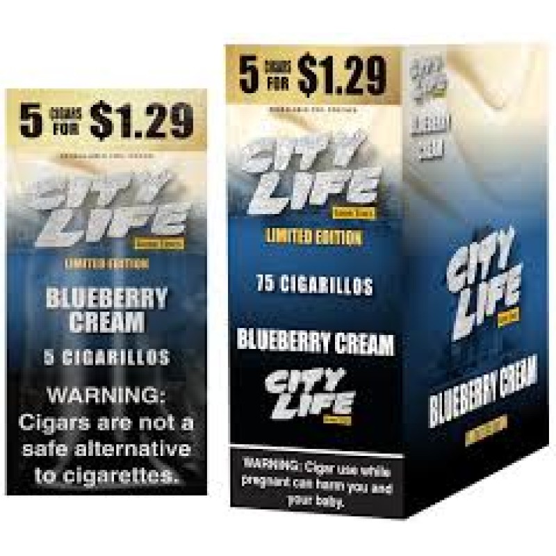 City Life BlueBerry Cream 5For $1.29