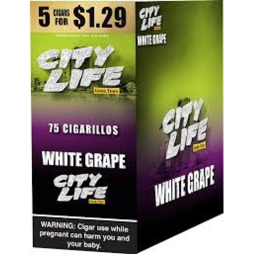 City Life White Grape 5For $1.29